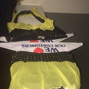 Dallas Dancewear Pro Cheerleader Audition Outfit